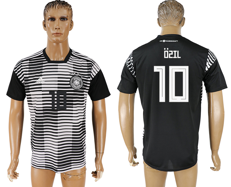 2018 world cup Maillot de foot GERMANY #10 OZIL BLACK.jpg